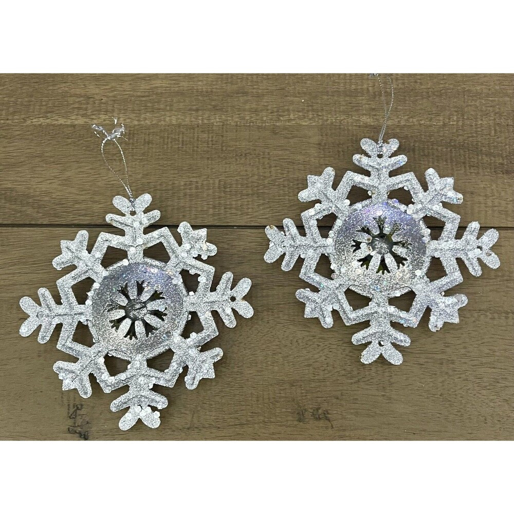 pier 1 metal snowflake ornament